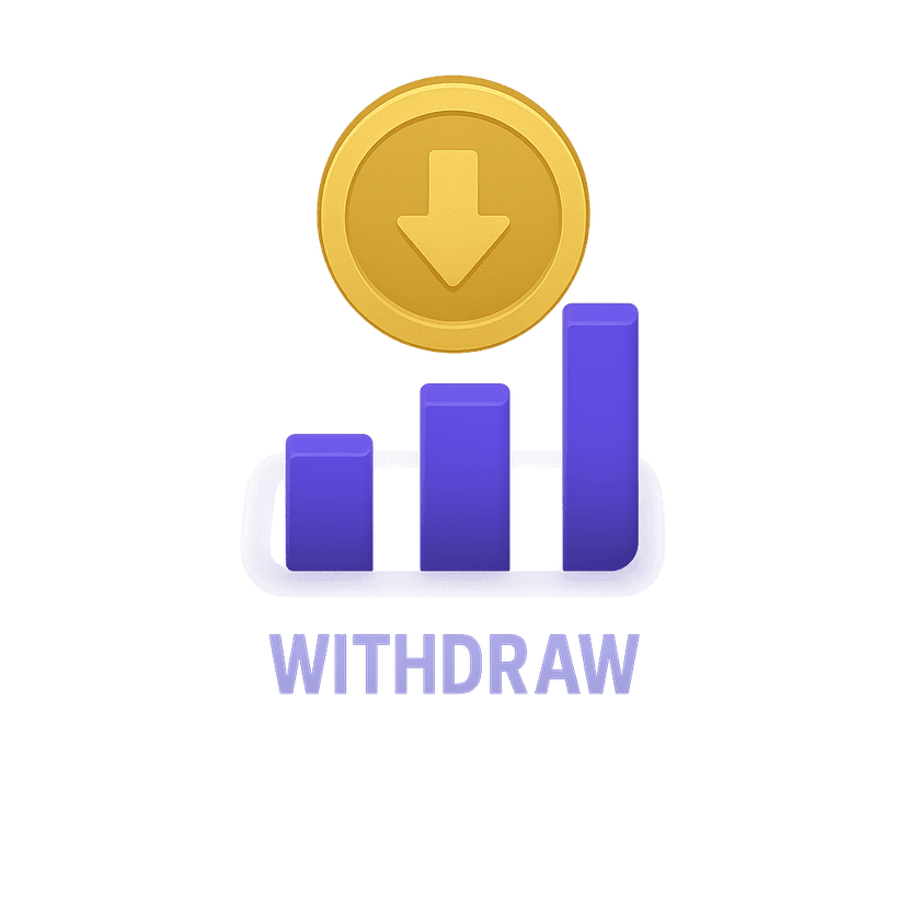 Withdraw Anytime